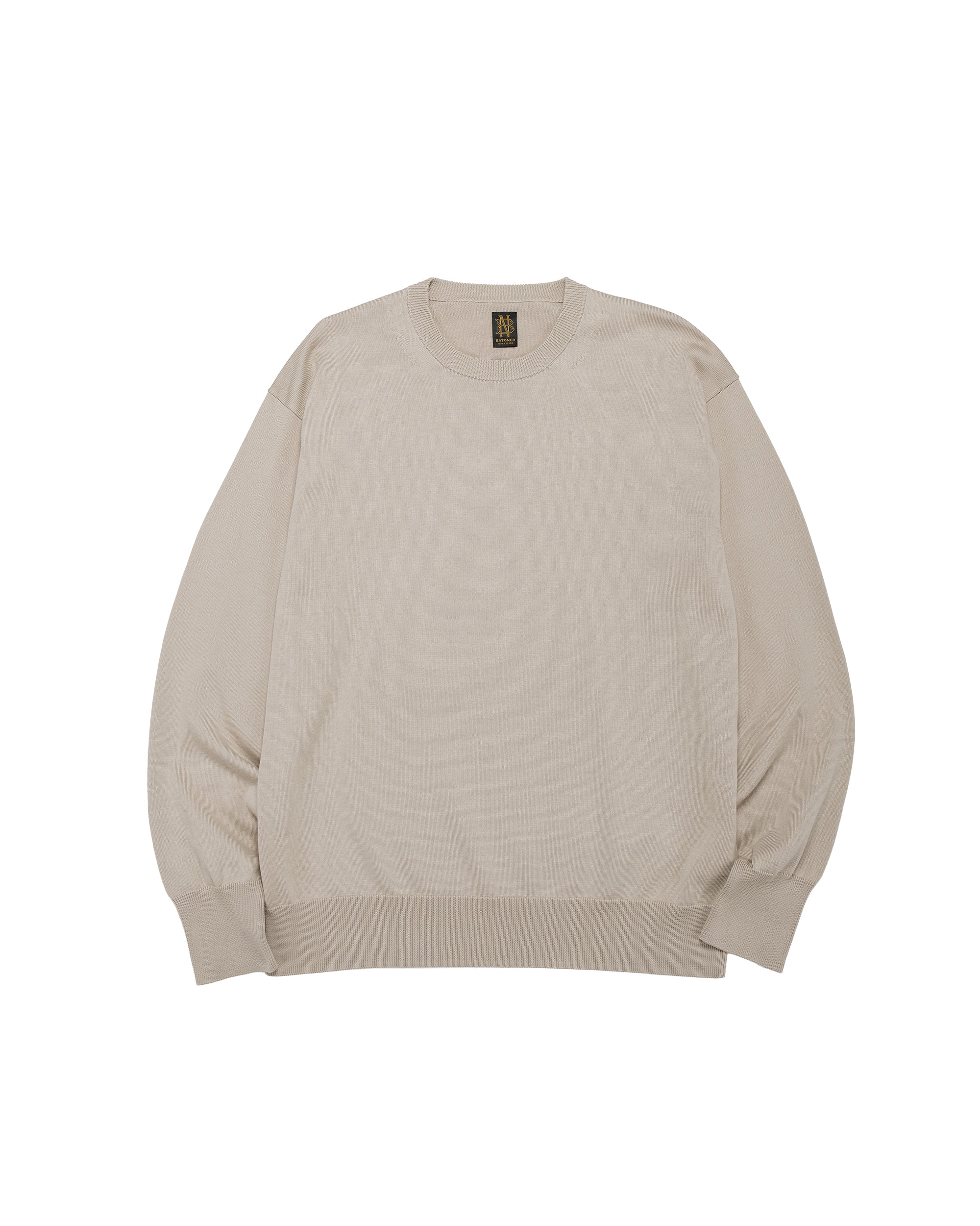 トップス BATONER SEA COTTON SIGNATURE crew BATONER: SIGNATURE CREW NECK KNIT｜ SHIPS 公式サイト