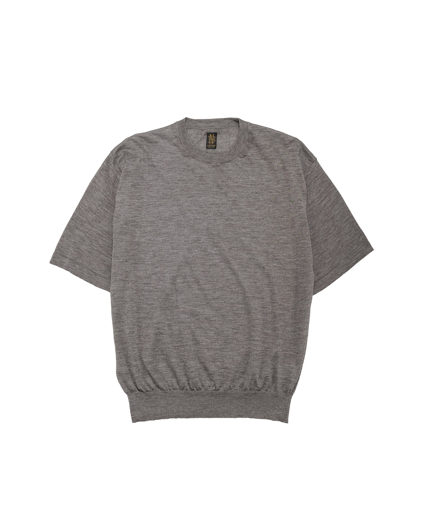 lost & found Batoner Batoner Choma Crew Neck S/S Greige