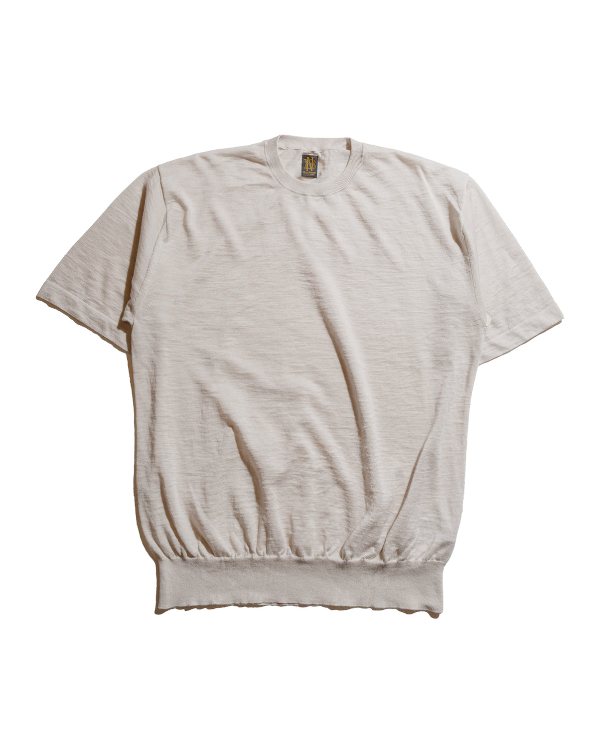 Batoner Choma Crew Neck S/S Ivory