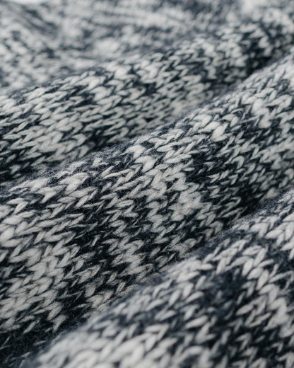 Batoner Mohair Nordic Crew Neck Black