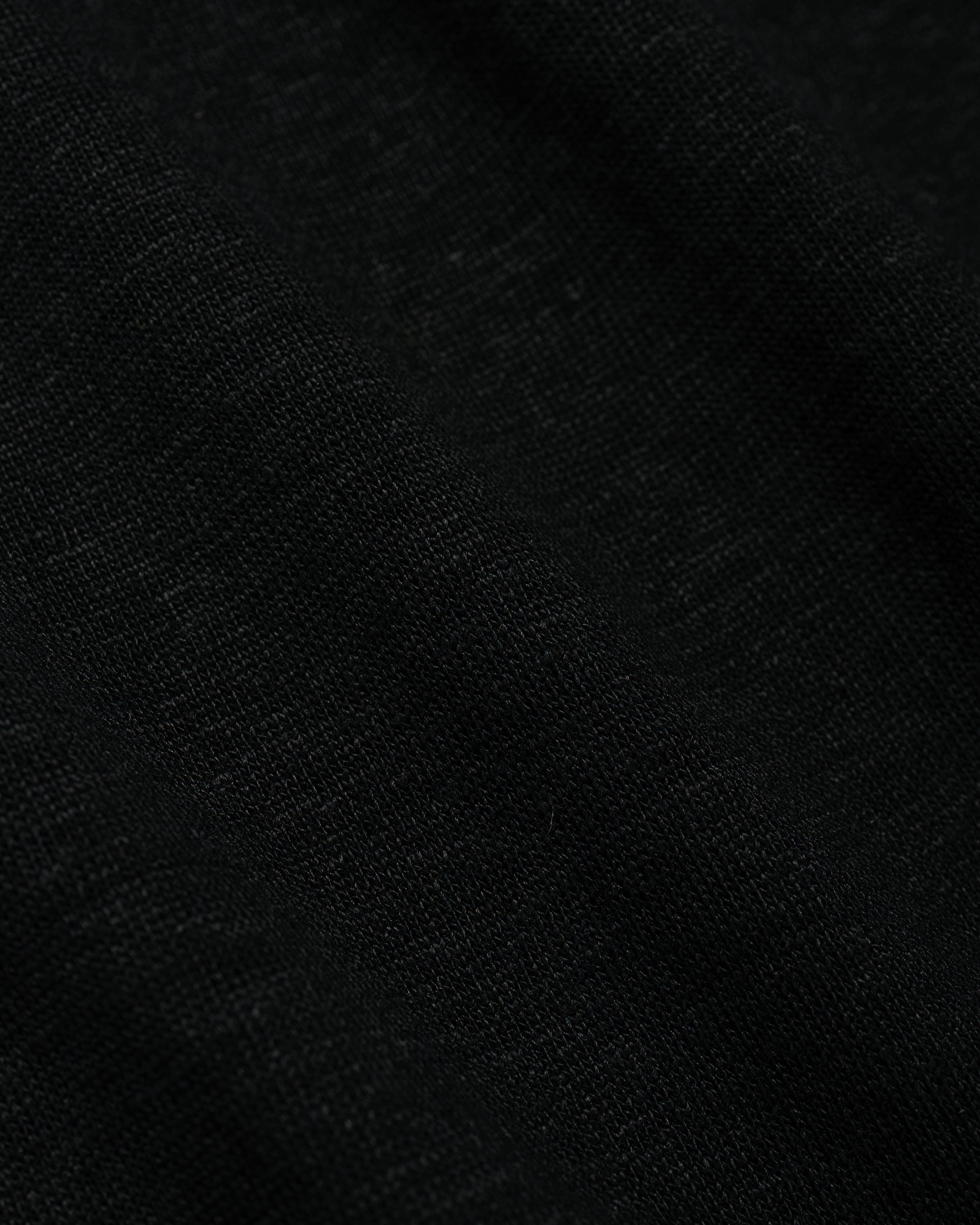 Batoner Normandy Linen Basque Shirt Black