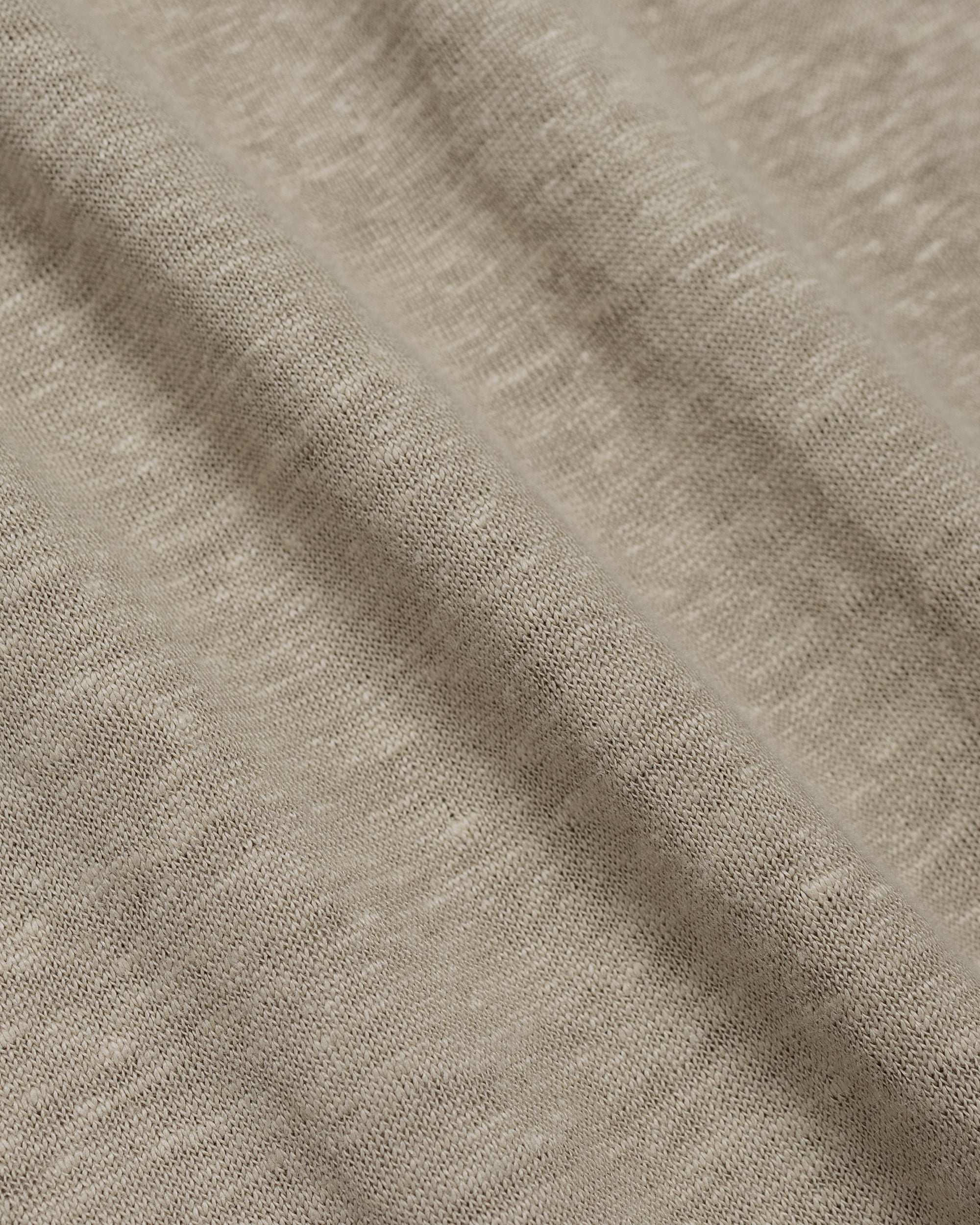 Batoner Normandy Linen Basque Shirt Taupe