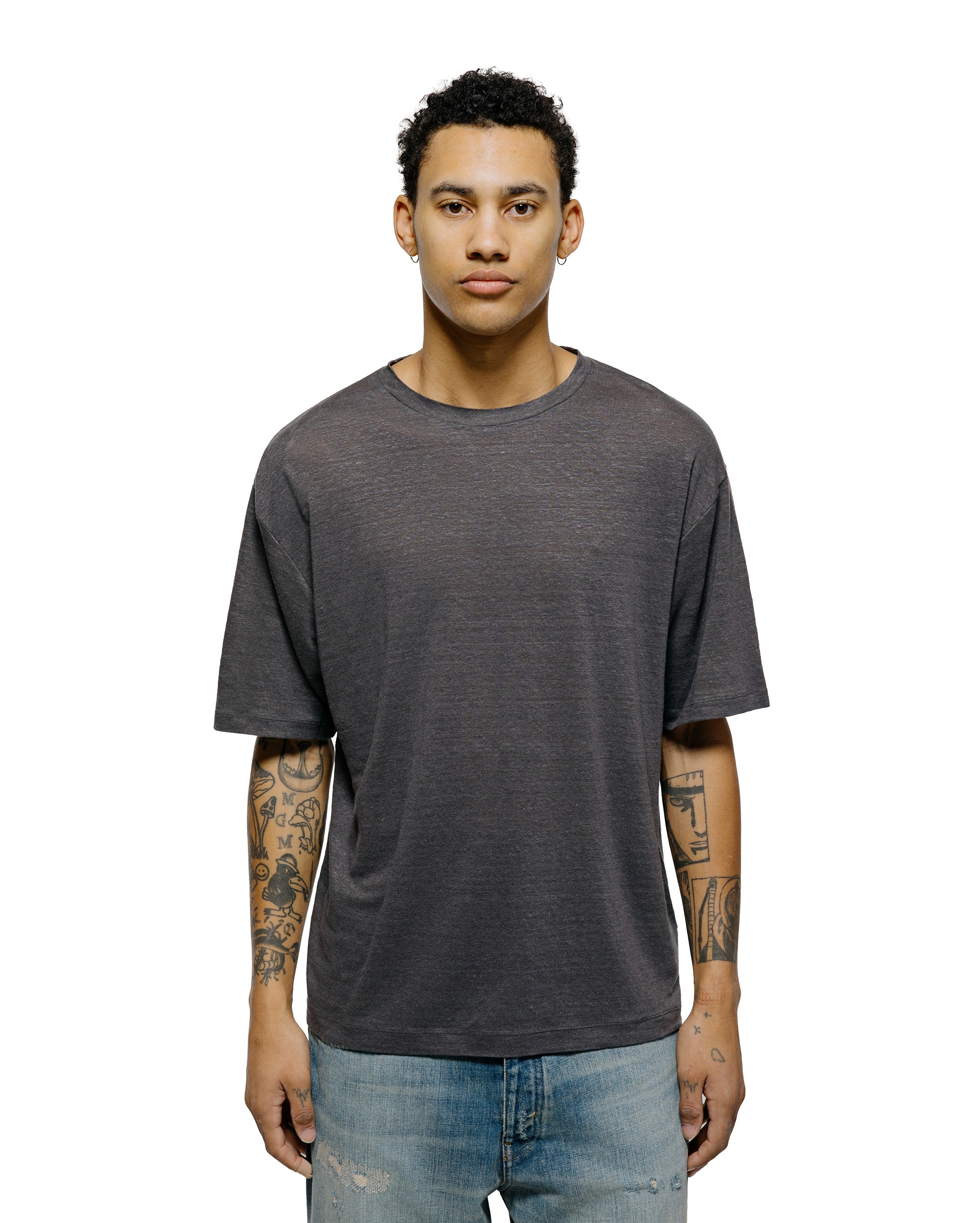 Batoner Normandy Linen T-Shirt Gray