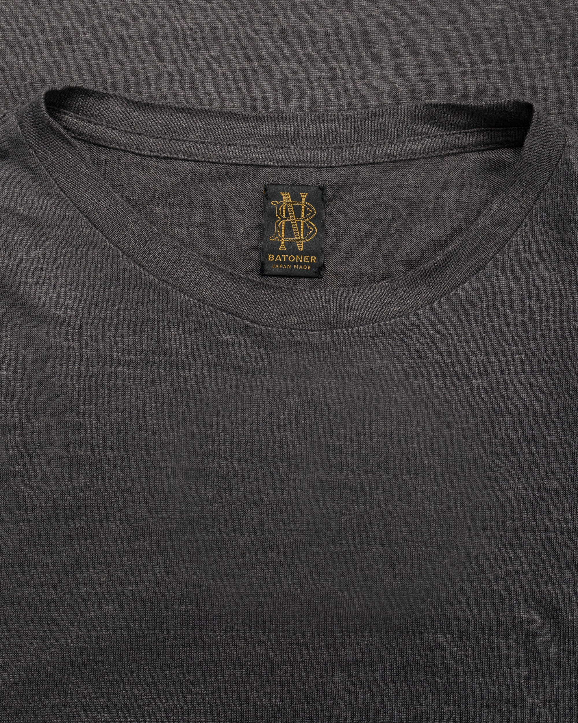 Batoner Normandy Linen T-Shirt Gray