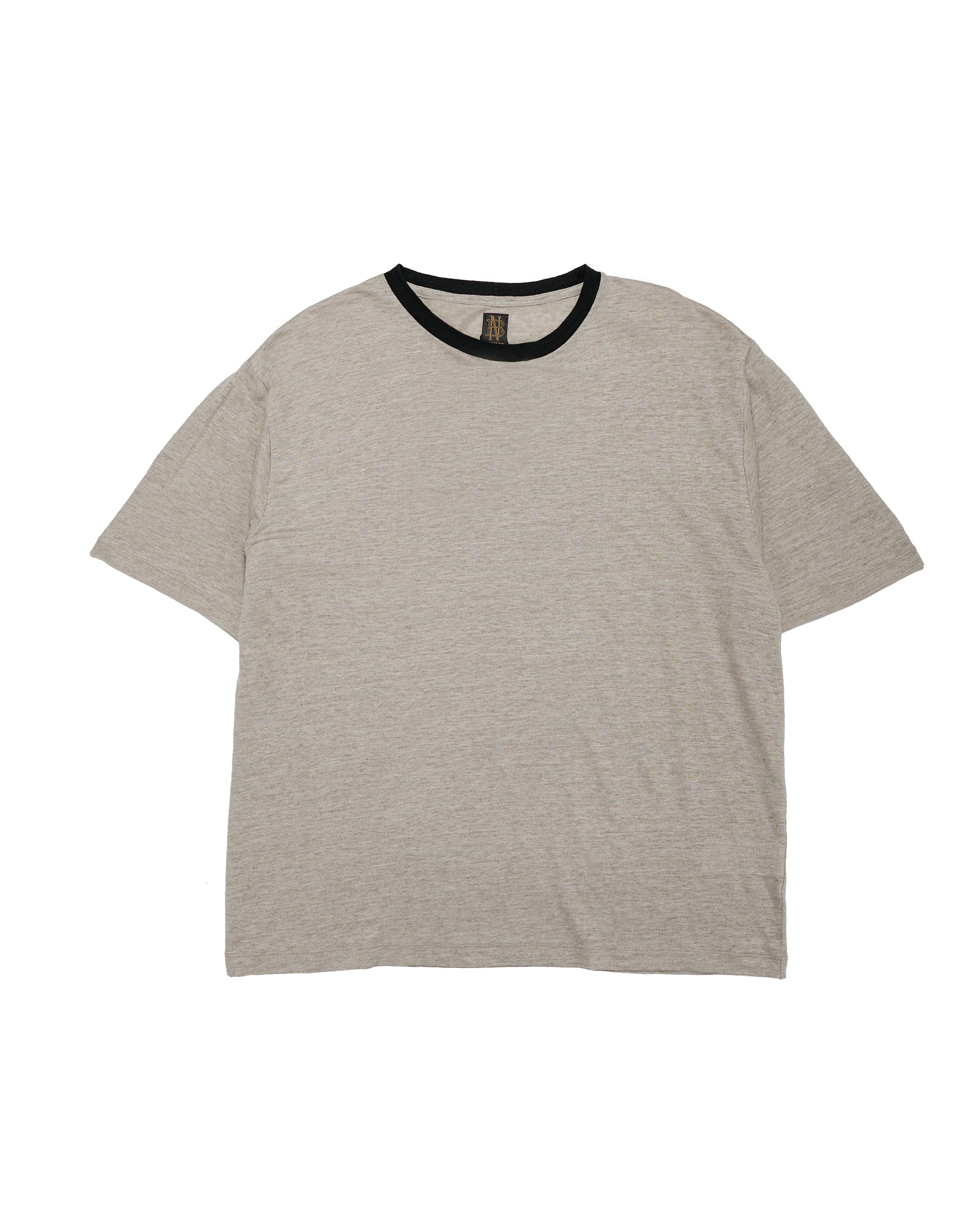 25SS バトナー　ノルマンディリネンTシャツ grayサイズ2 BatoneR ノルマンディーリネンバスクシャツ グレー