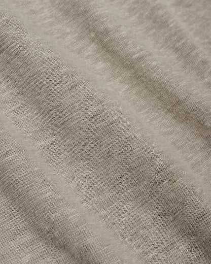 Batoner Normandy Linen T-Shirt Taupe