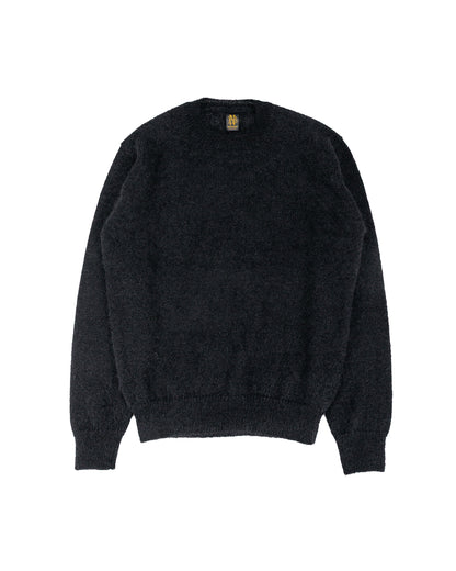 Batoner Pure Mohair Crew Neck Black