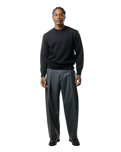 Batoner Pure Mohair Crew Neck Black