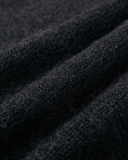 Batoner Pure Mohair Crew Neck Black