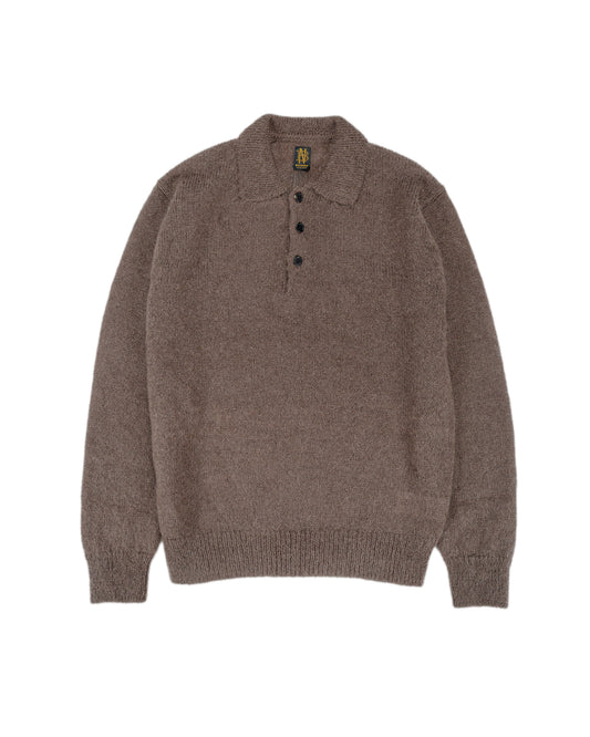 Batoner Pure Mohair Polo Olive