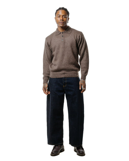 Batoner Pure Mohair Polo Olive