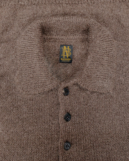 Batoner Pure Mohair Polo Olive