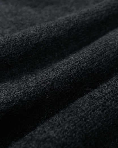 Batoner Pure Mohair V Cardigan Black