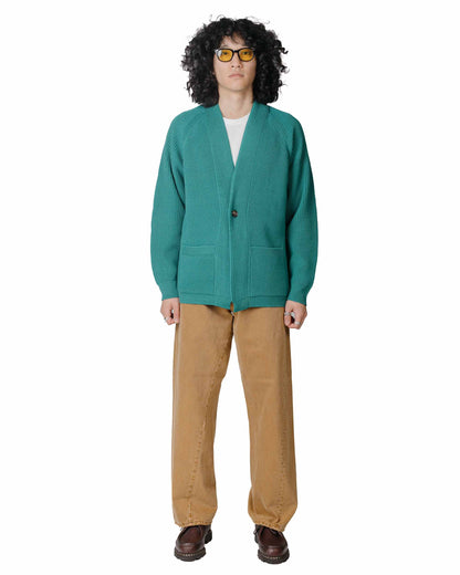 Batoner Signature 1B Cardigan Emerald Model Full