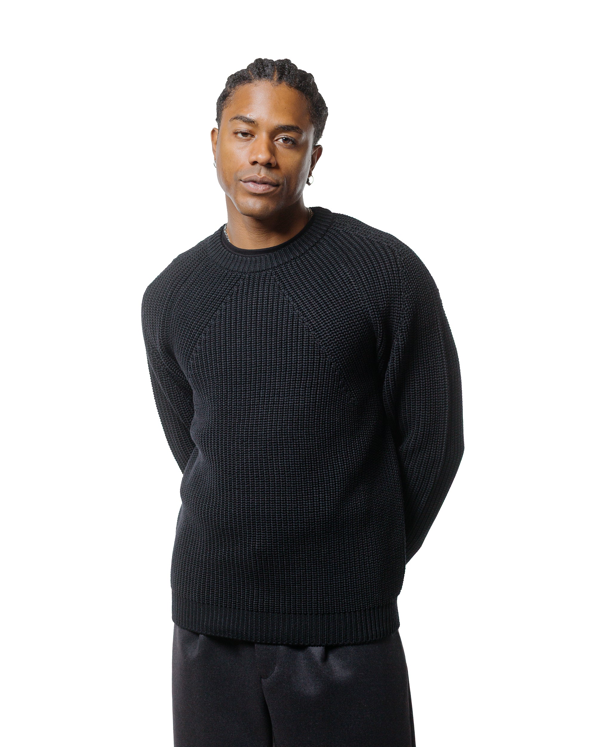 Batoner Signature Crew Neck Black