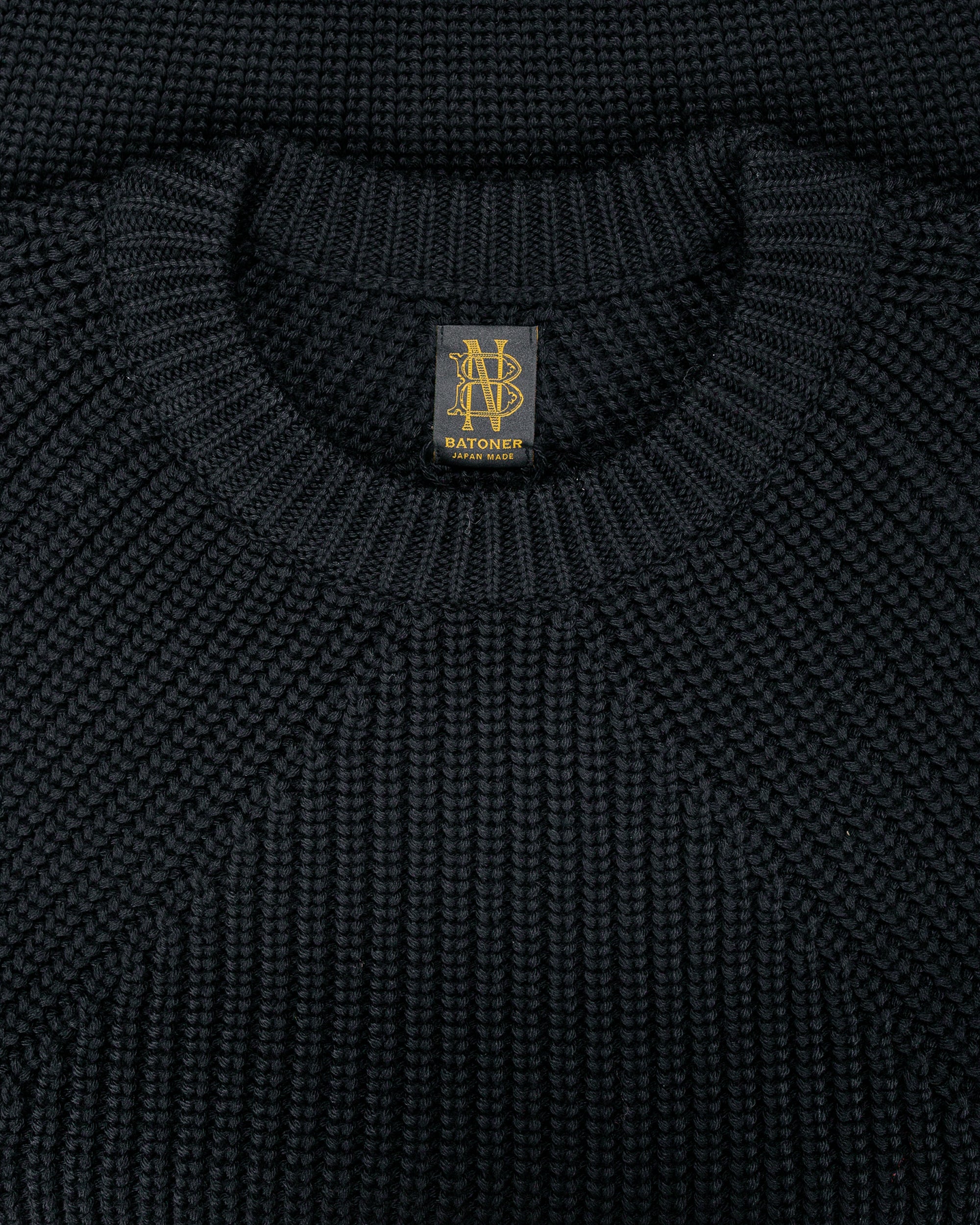 Batoner Signature Crew Neck Black