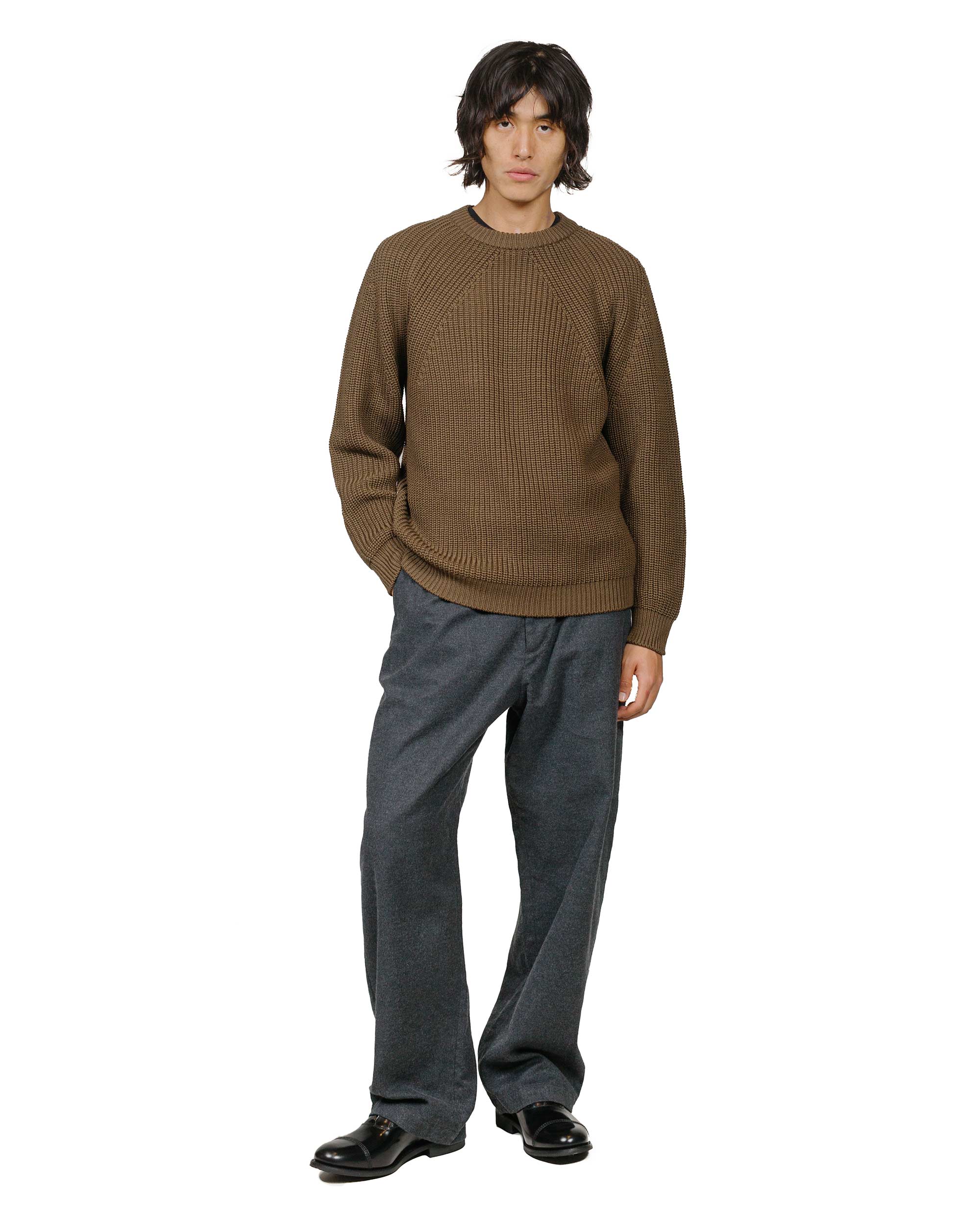 Batoner Signature Crew Neck Olive