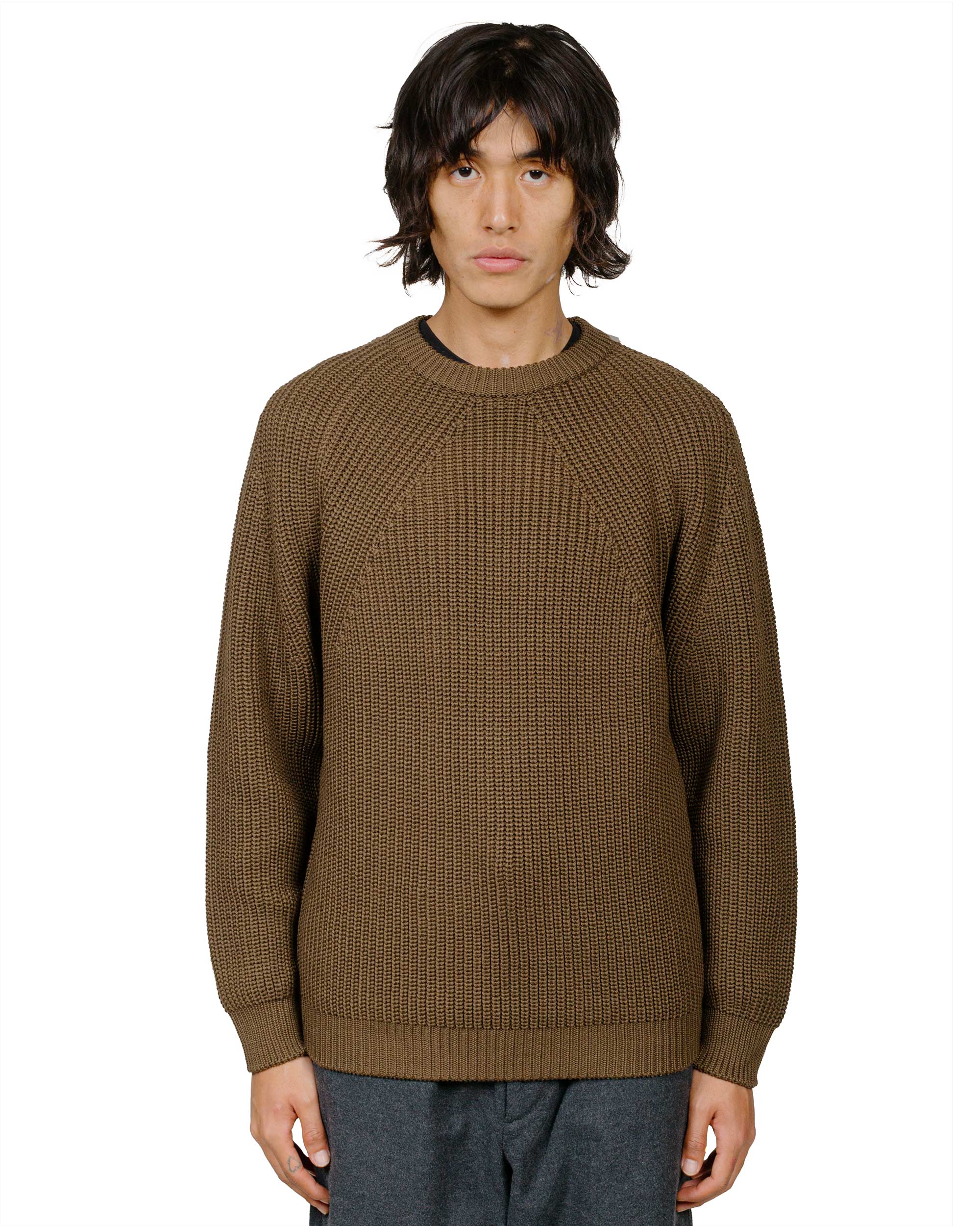 Batoner Signature Crew Neck Olive