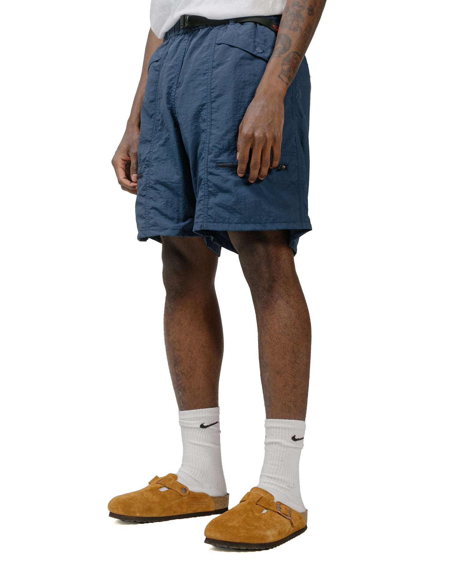 Battenwear Camp Shorts Navy model front