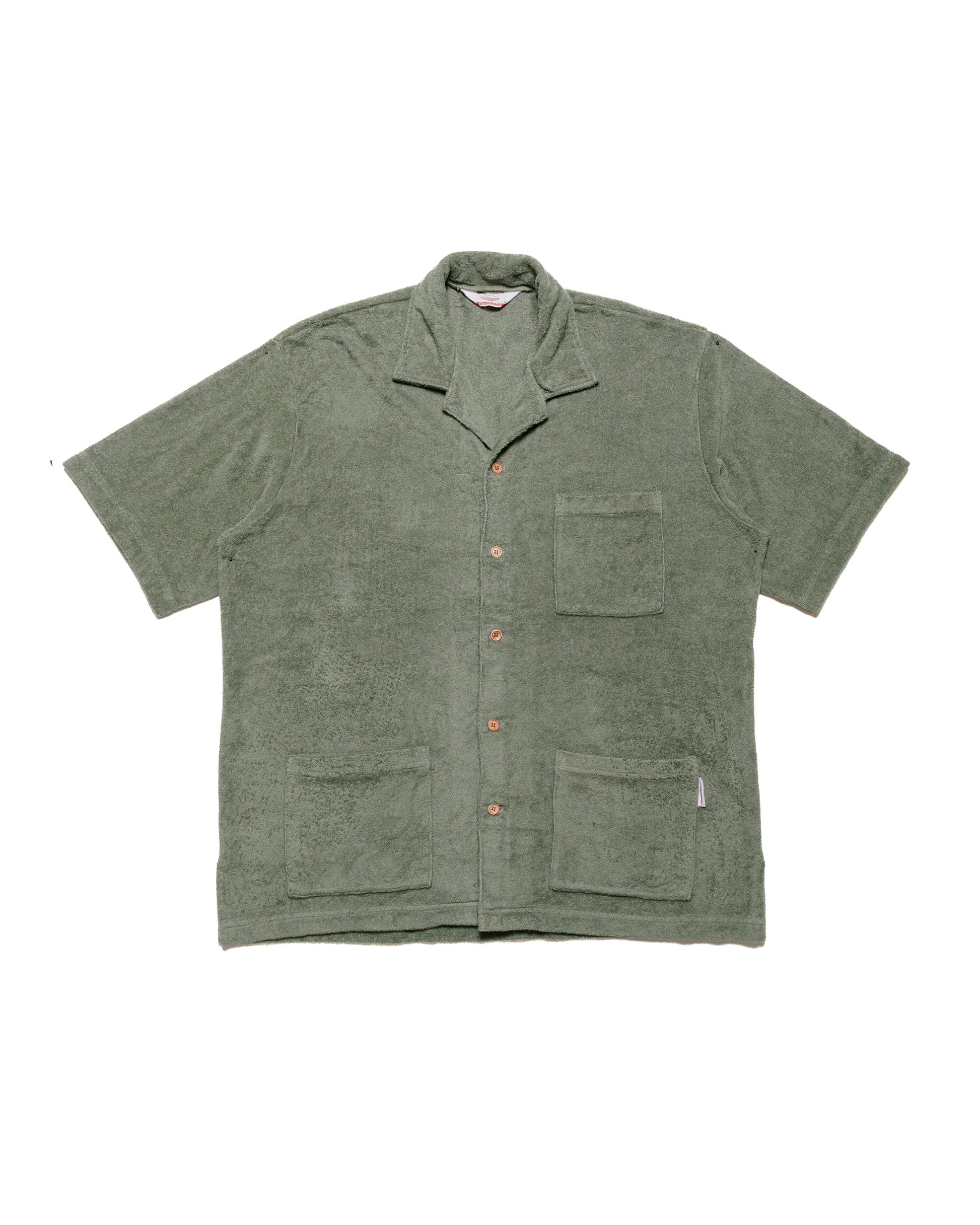 Battenwear Lounge Shirt Olive