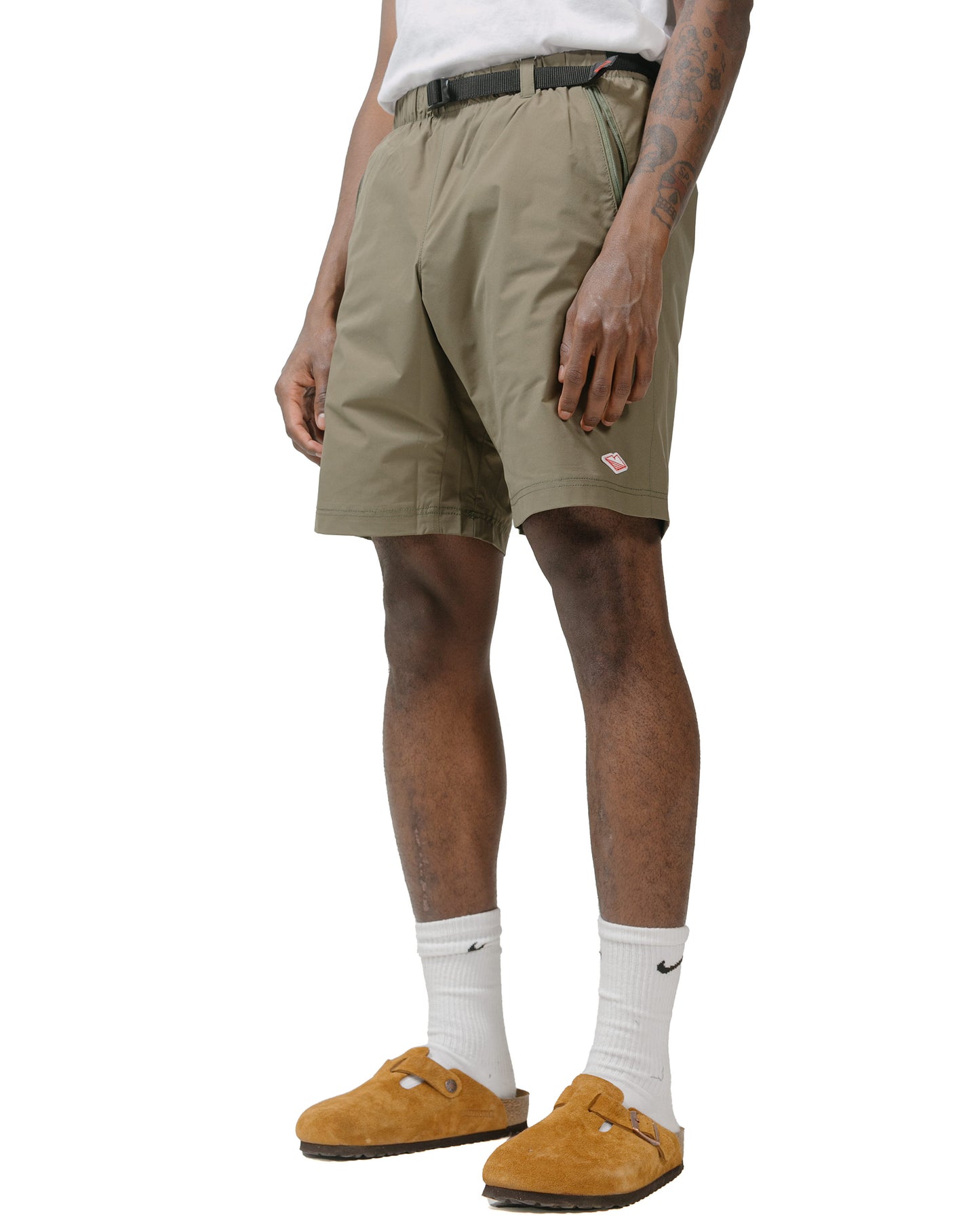 Battenwear Stretch Climbing Shorts V.2 Olive model front