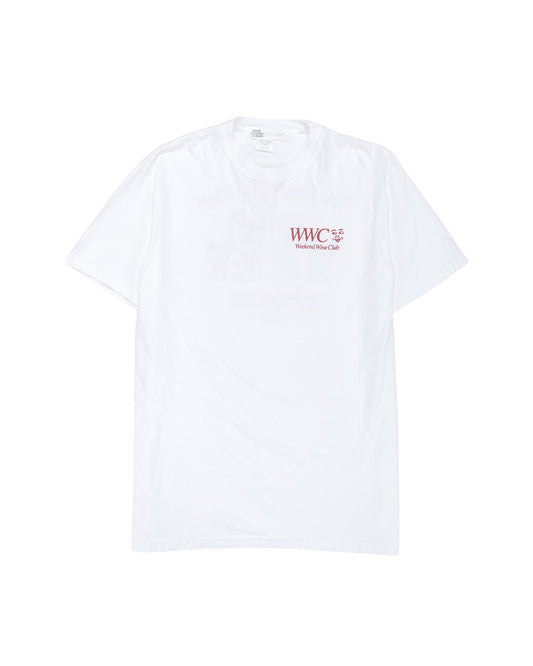Beams Japan Hongama 'Weekend Wine Club' T-Shirt White