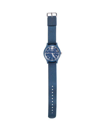 Beams Japan Kanji Number Wrist Watch Indigo