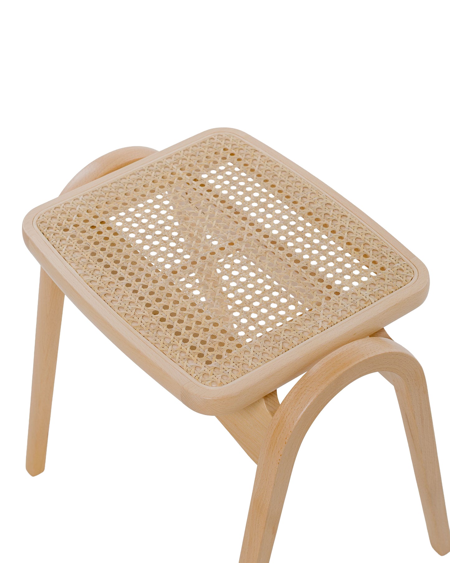 Beams Japan No.202-R Stool Rattan Weave