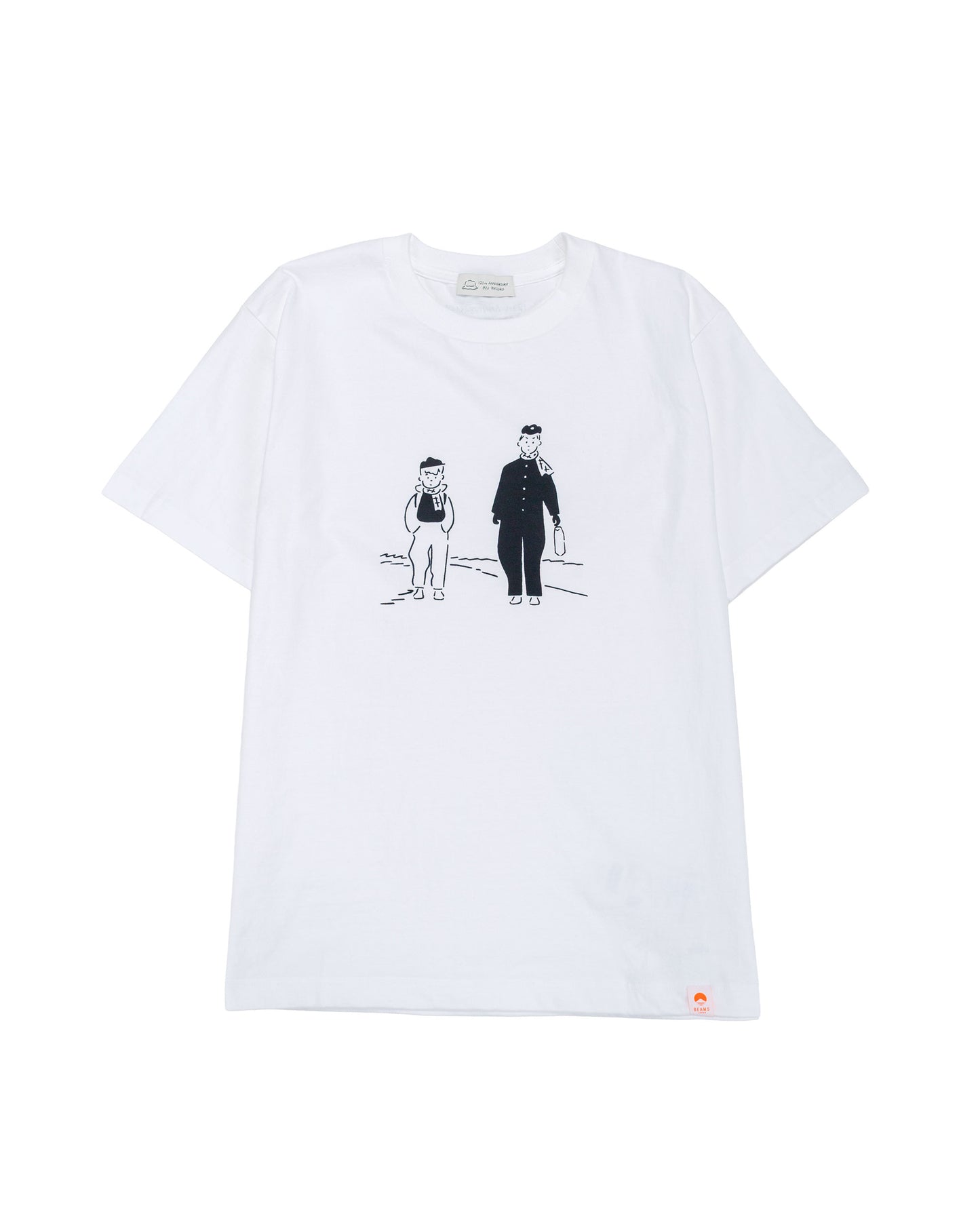 Beams Japan Yasujiro Ozu 'Good Morning' T-Shirt White