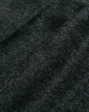 Beams Plus 1Pleat Wool Cashmere Grey fabric