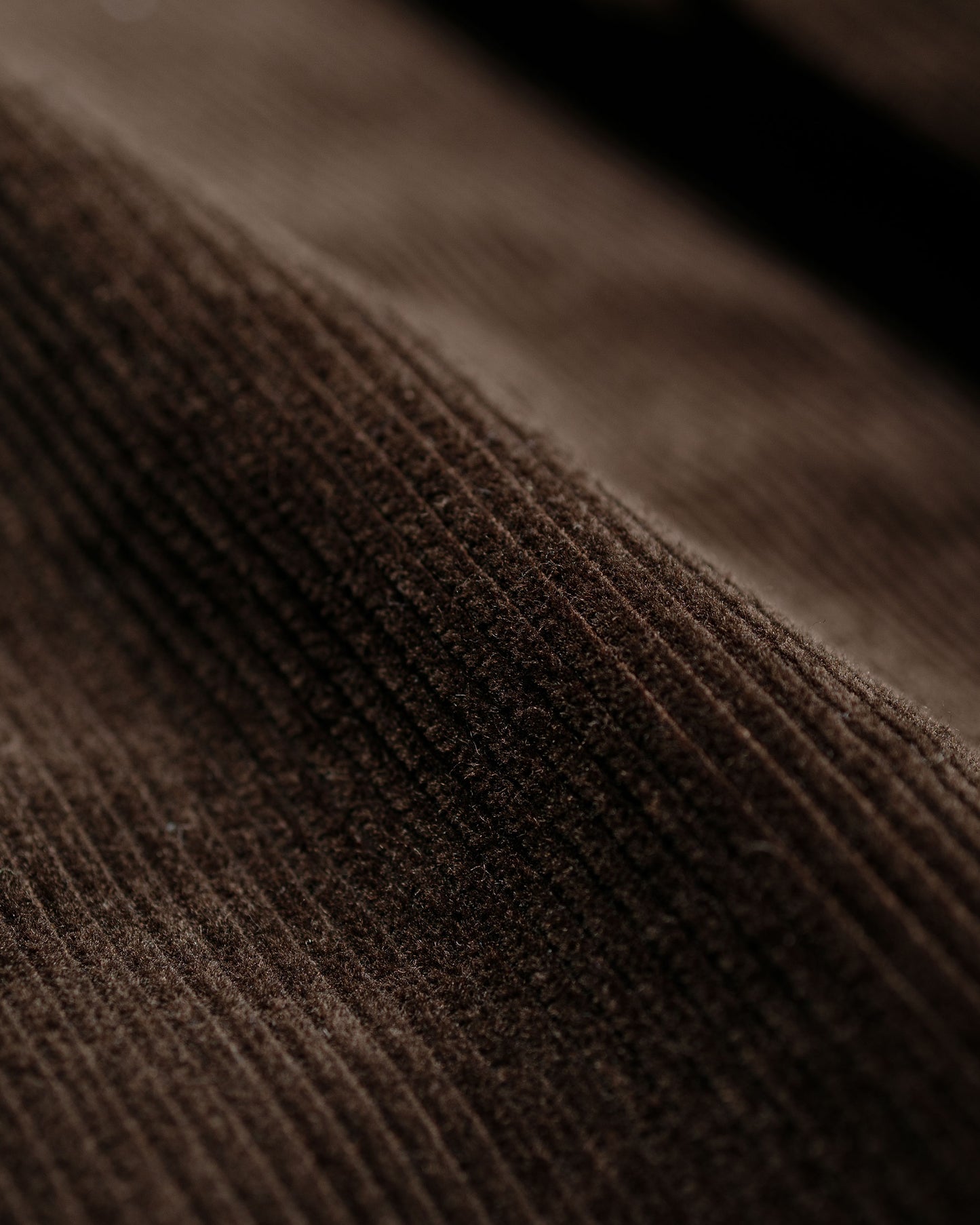 Beams Plus 2Pleats Corduroy Dark Brown
