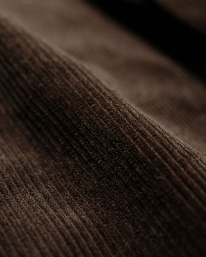 Beams Plus 2Pleats Corduroy Dark Brown