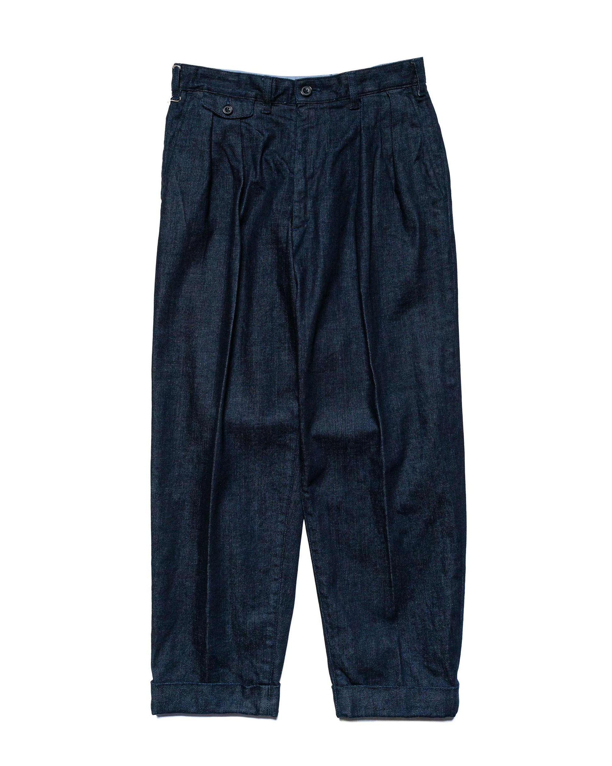 Beams Plus 2Pleats Denim Indigo