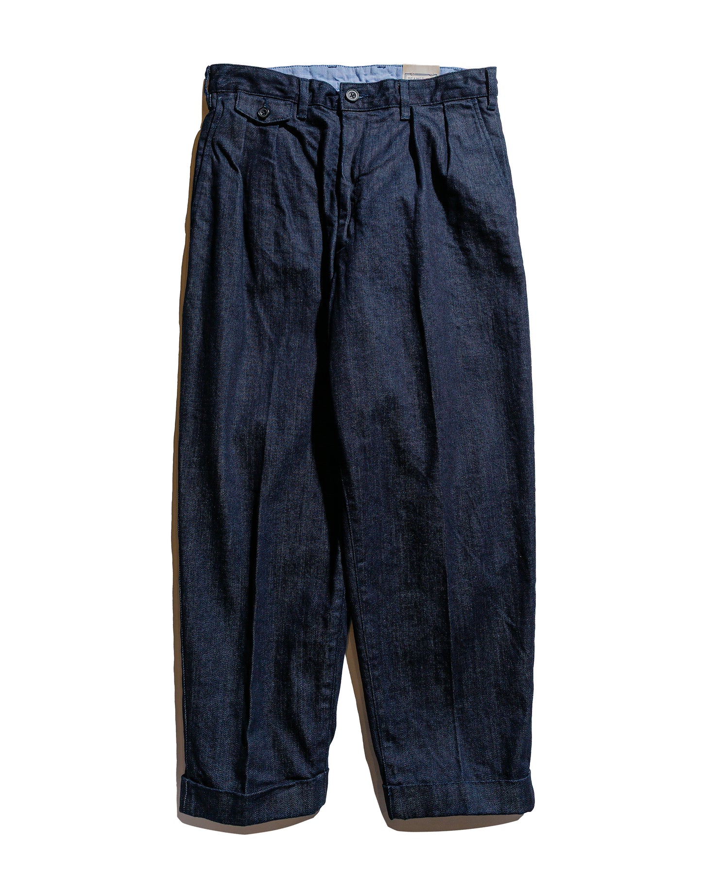 Beams Plus 2Pleats Denim Indigo