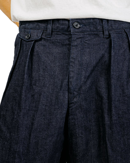Beams Plus 2Pleats Denim Indigo