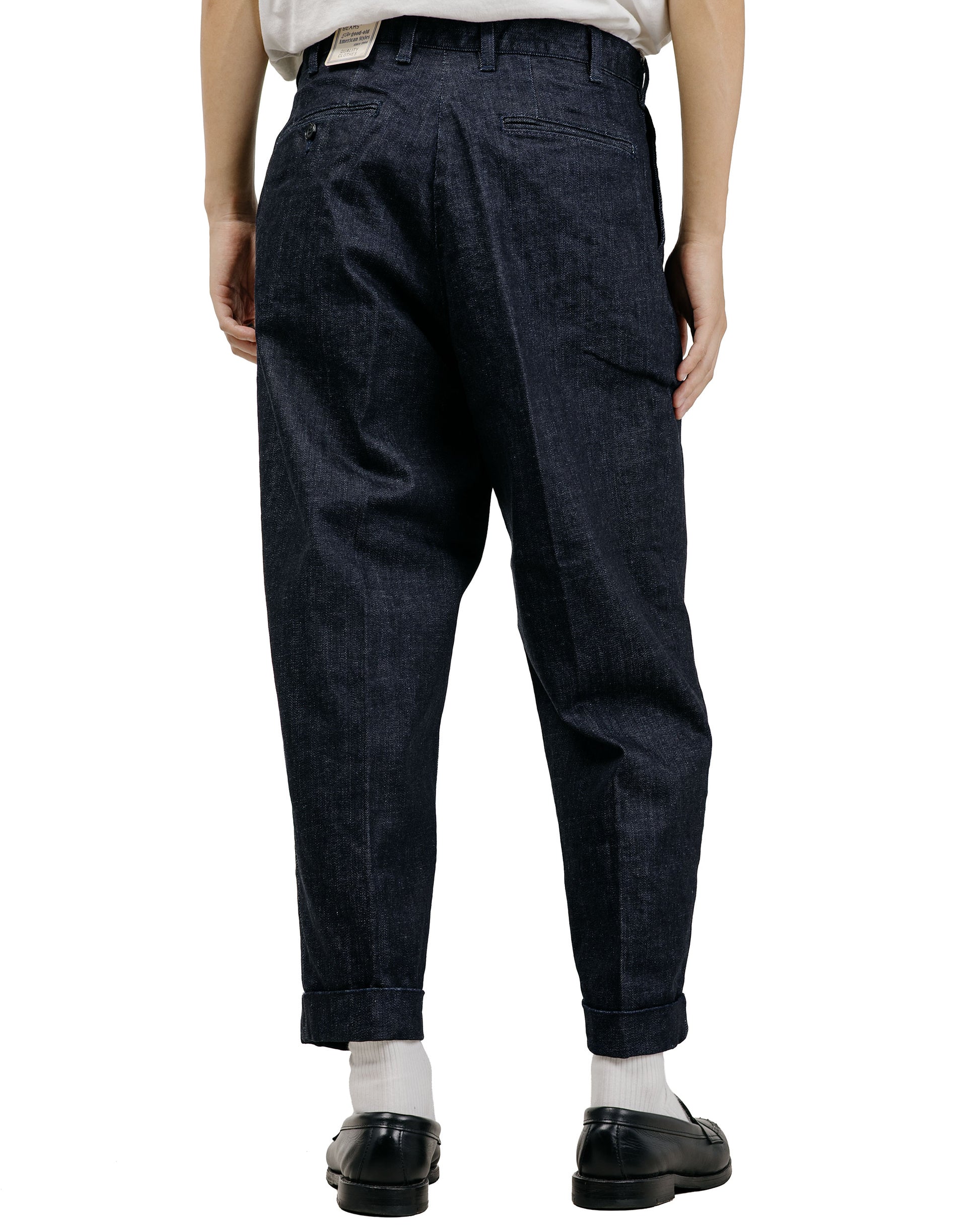 Beams Plus 2Pleats Denim Indigo