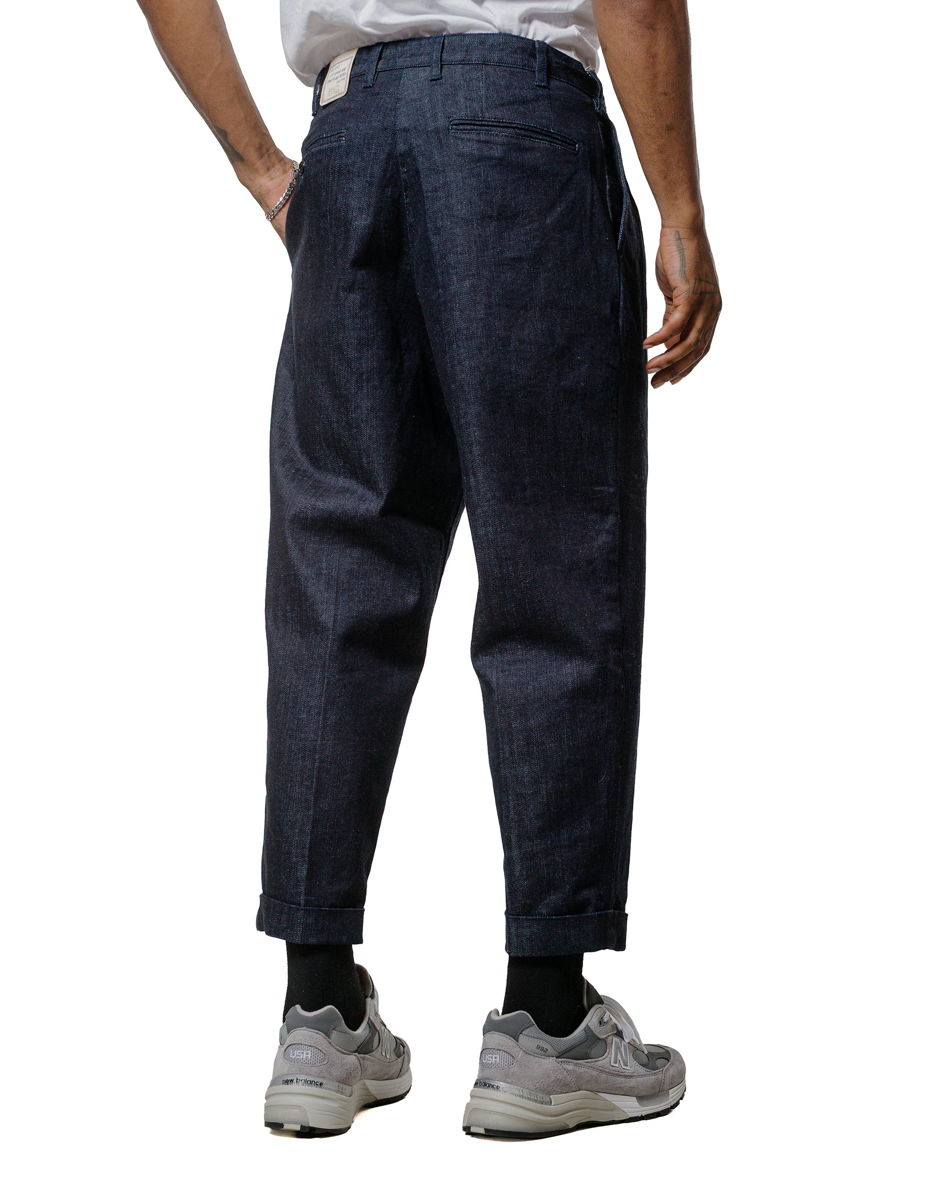 Beams Plus 2Pleats Denim Indigo