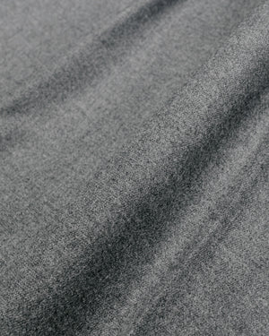 Beams Plus 2Pleats Flannel Grey fabric