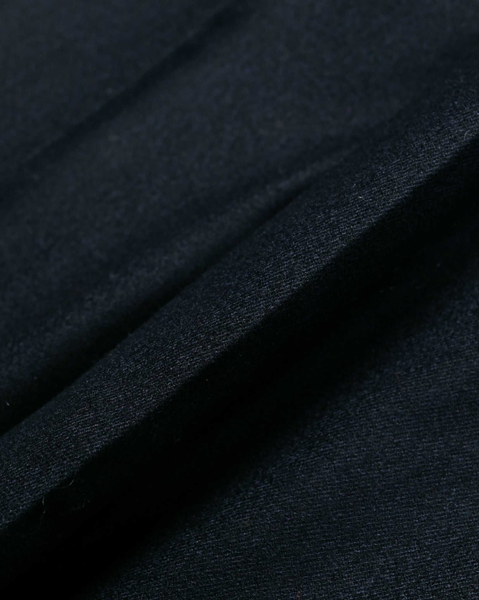 Beams Plus 2Pleats Flannel Navy fabric