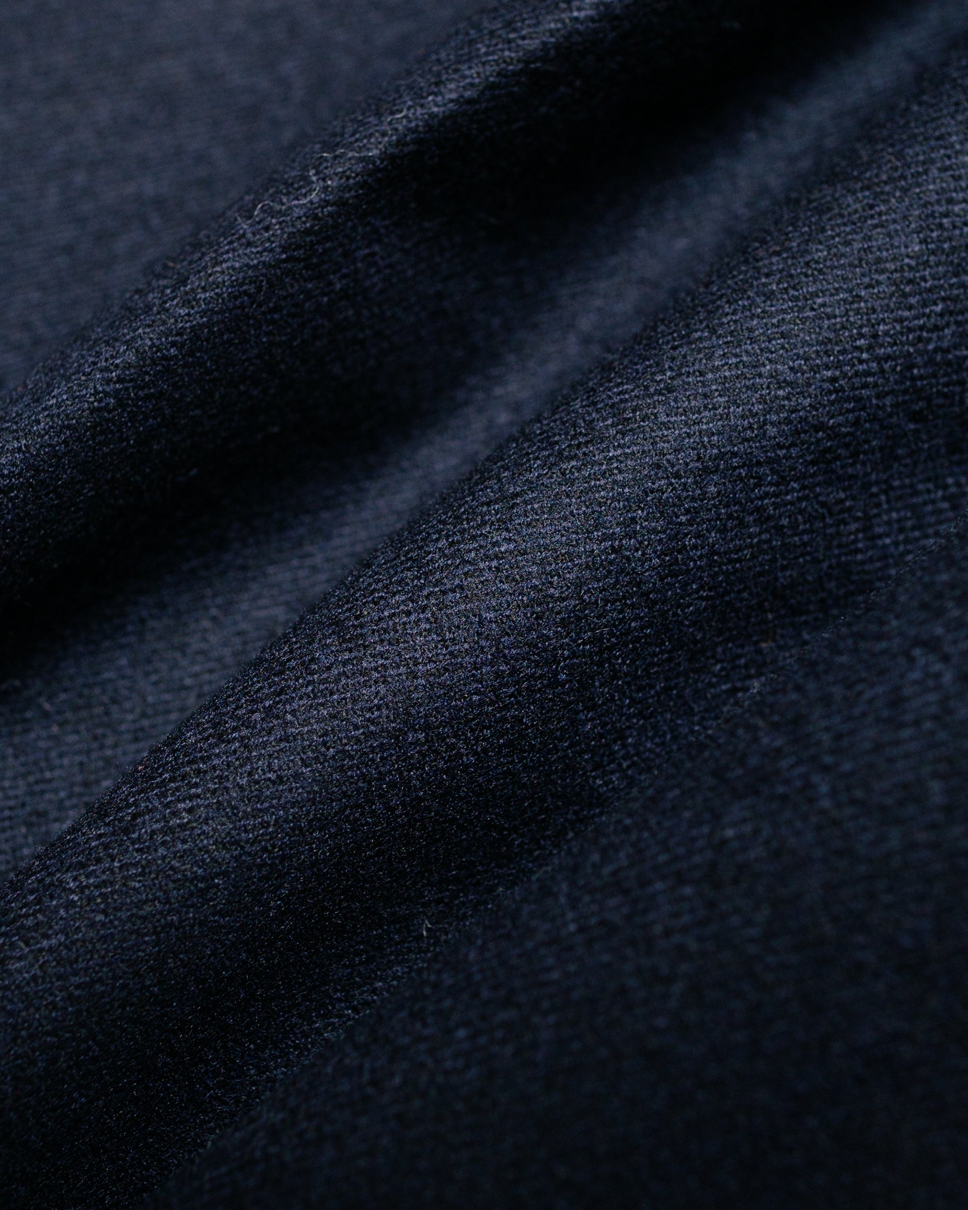 Beams Plus 2Pleats Flannel Navy fabric