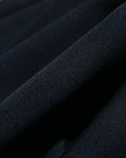 Beams Plus 2Pleats Shorts Wool Tropical Navy