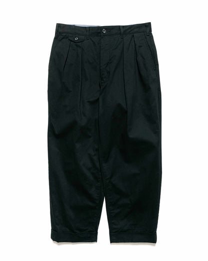 Beams Plus 2Pleats Twill Black