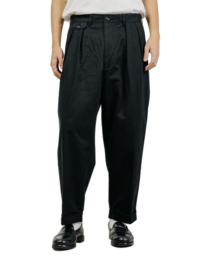 Beams Plus 2Pleats Twill Black