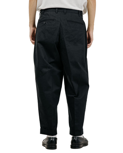 Beams Plus 2Pleats Twill Black