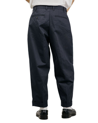 Beams Plus 2Pleats Twill Dark Navy