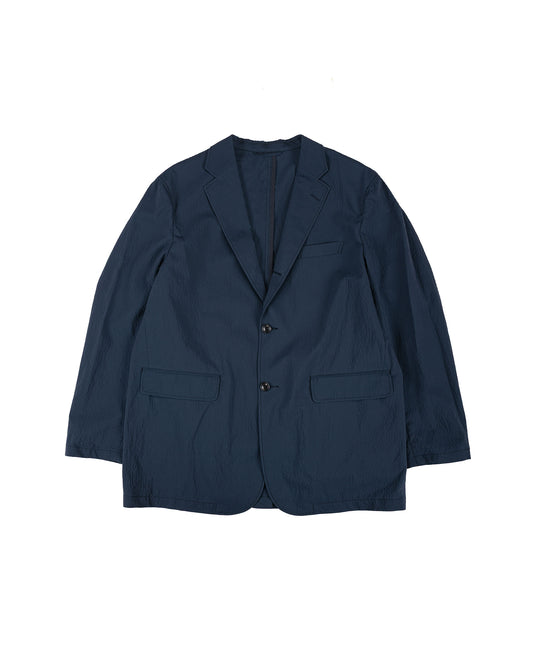 Beams Plus 3B Anywhere(wear) Jacket Seersucker Plaid Navy