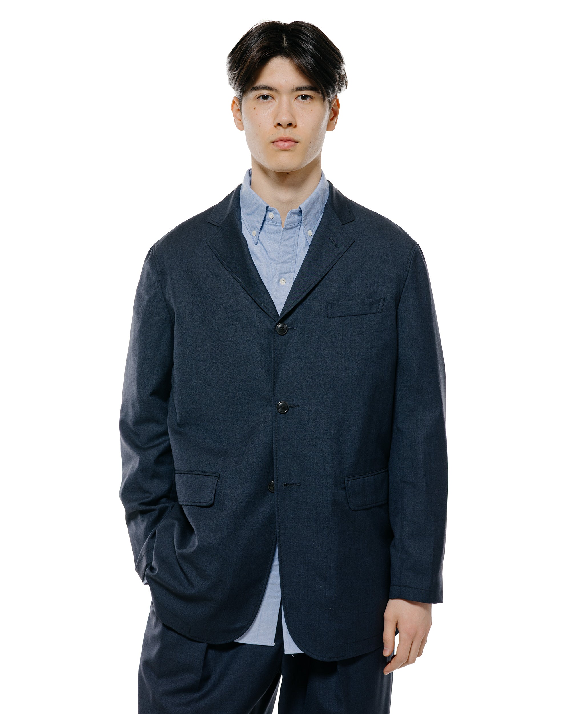 Beams Plus 3B Anywhere(wear) Jacket Wool Navy