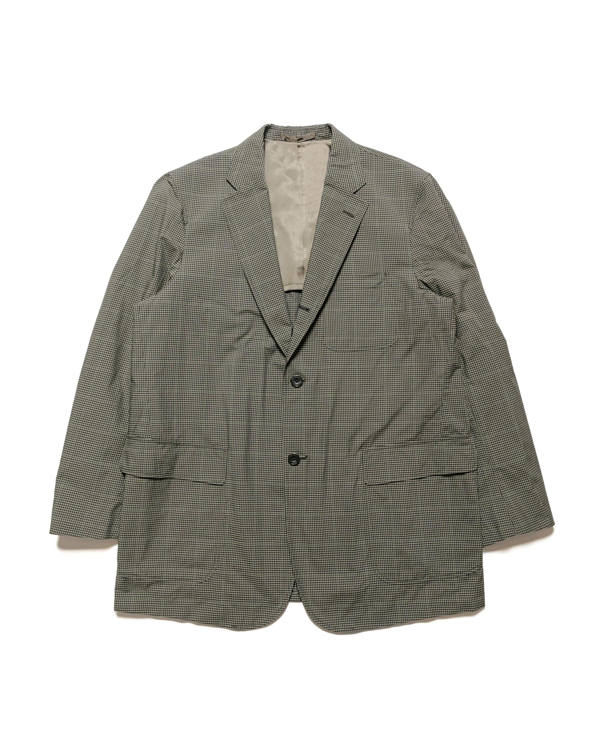 Beams Plus 3B Box-Fit Jacket TR Plaid Olive