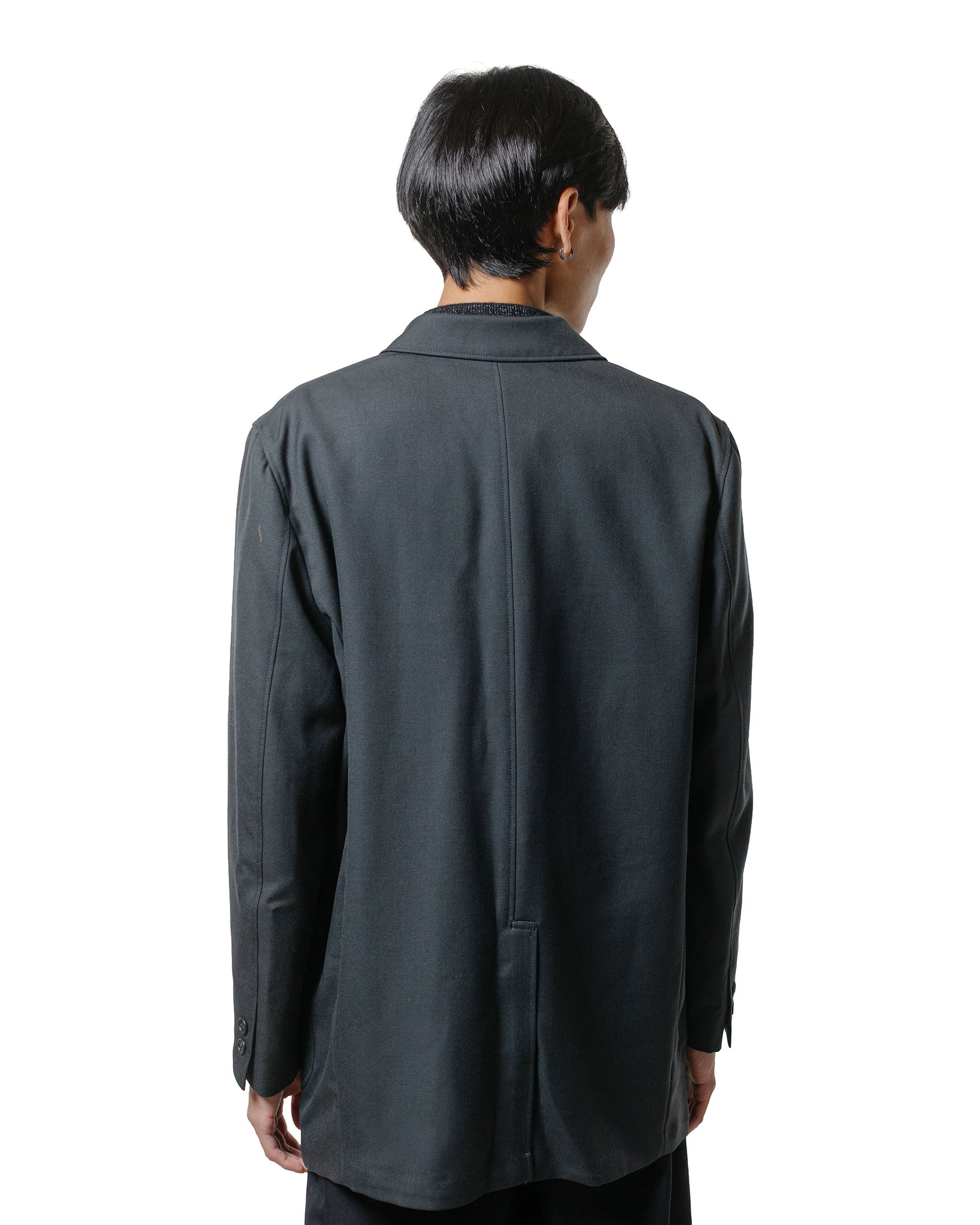 Beams Plus 3B Box-Fit Laundry Wool Charcoal