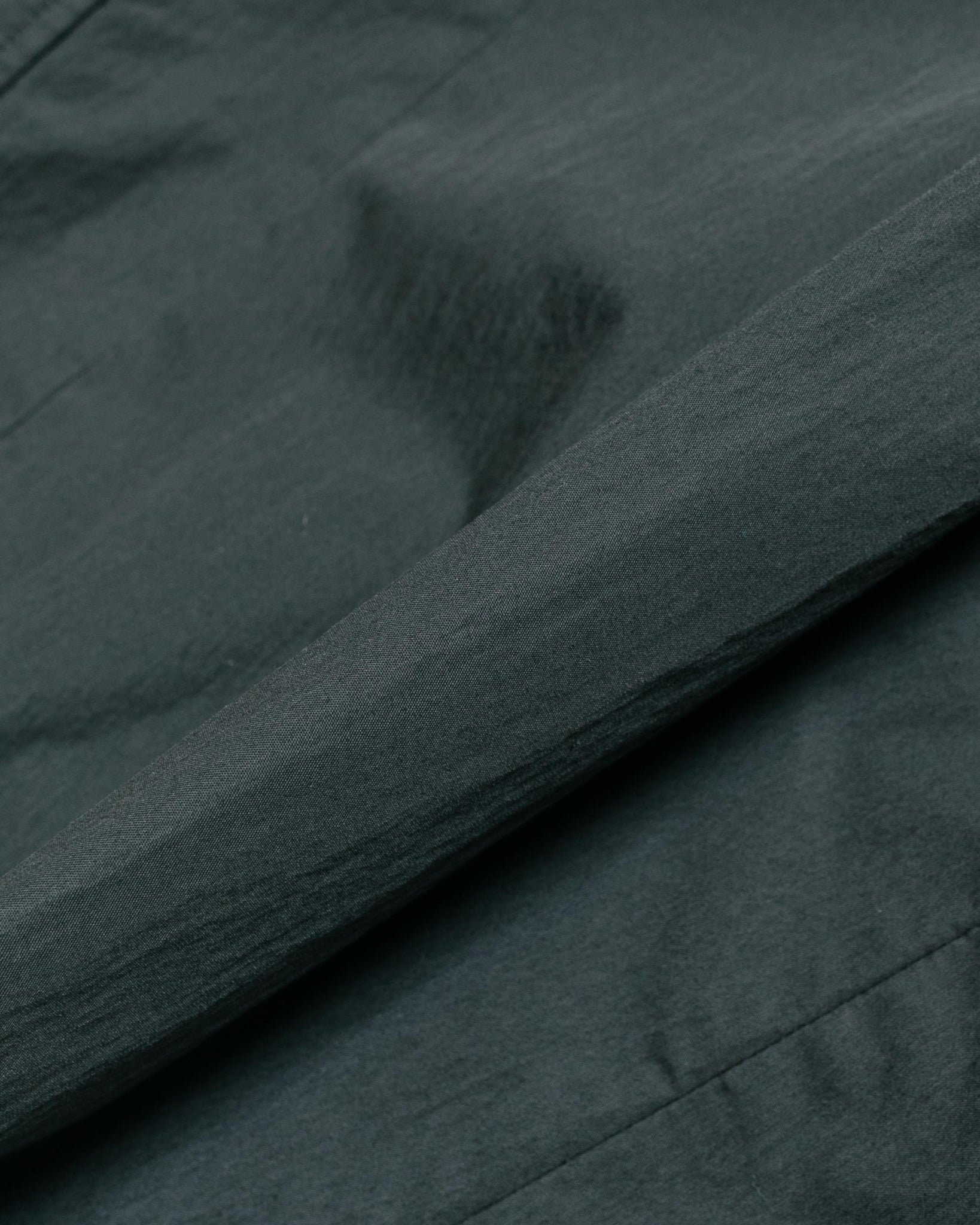 Beams Plus 3B Travel Jacket Comfort Cloth Charcoal Grey fabric